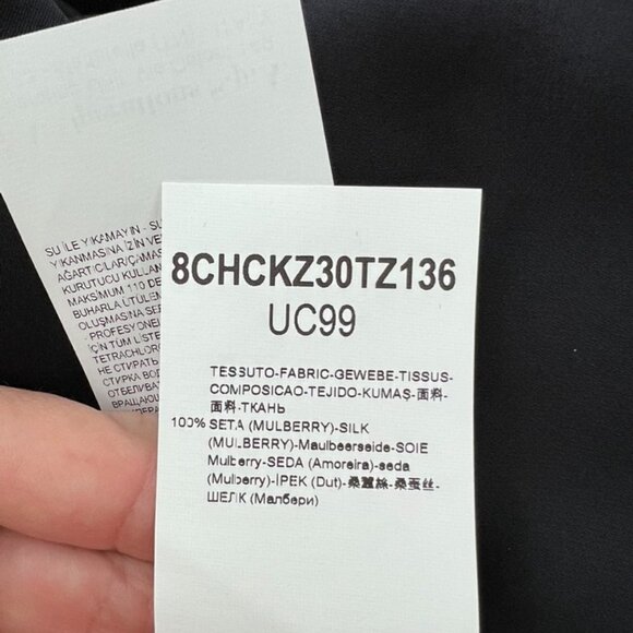 Giorgio Armani black silk tank top size 46 - Picture 5 of 5